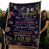To My Granddaughter - Butterfly Themed Quilt Bedding Set with Heartwarming Quotes