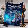 To My Grandson I Will Always Carry You In My Heart Quilt Bedding Set - Warm and Comforting Family Gift