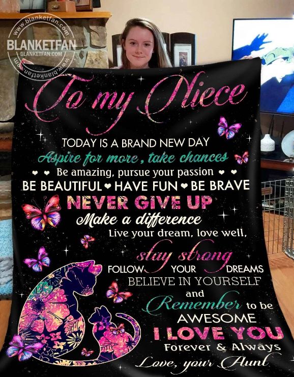 To My Niece I Love You Forever And Always Quilt Bedding Set for Family Members