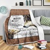 To My Niece Wolf Blanket - Great Gift for Nieces