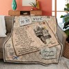 To My Wife Never Forget How Special You Are To Me Quilt Bedding Set for Wife From Husband Birthday