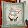 To My Wife One Upon A Time God Knew My Heart: Quilt Bedding Set with Blanket for Wife's Birthday