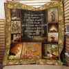 To The Girl Who Reads By Flashlight Books Quilt Blanket - Get Cozy with Your Favorite Books