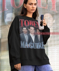 Tobey Maguire Vintage Sweatshirt | Retro Spiderman Sweater | Tobey Maguire Fan Apparel | 90s Inspired Merch