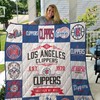 Together We Will Los Angeles Clippers Collection Quilt Bedding Set for Sports Fans