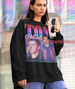 Tom Holland Homage Sweatshirt | Retro Actor Tee | Tom Holland Fan Merch | 90s Inspired Apparel