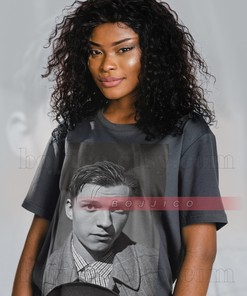 Tom Holland King Tee | Vintage Actor Homage | Tom Holland Fan Apparel | Retro Tee