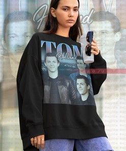 Tom Holland Vintage Sweatshirt | Actor Homage Sweater | Tom Holland Fan Apparel | Retro Merch Gift