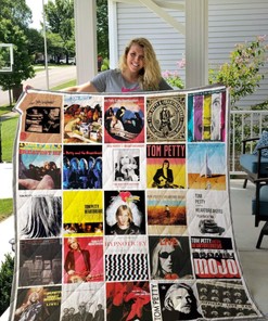 Tom Petty Albums Cover Poster Quilt Bedding Set - The Perfect Gift for Classic Rock Fans
