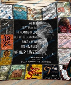 Toni Morrison Inspirational Quilt Blanket - Tribute to the Beloved Nobel Prize Winner