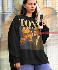Tony Soprano Retro Sweater | Vintage Mafia Inspired Sweatshirt | Sopranos Fan Merch | 90s Inspired Gift