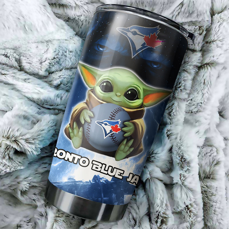 Toronto Blue Jays MLB Tumbler - Baby Yoda Edition