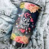 Toronto Blue Jays MLB Tumbler for Cool Flower Best Moms Ever with personalization and MLB logo