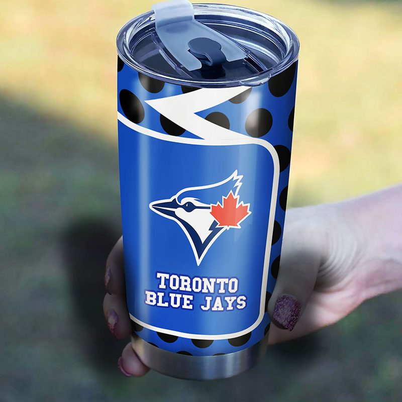 Toronto Blue Jays MLB Tumbler for Fanatics with Personalized Touch - Image 2