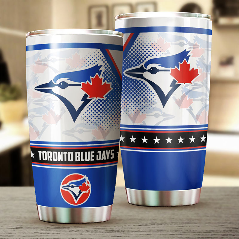 Toronto Blue Jays MLB Tumbler with Awesome Design - Perfect for Baseball Fans - Image 2