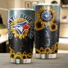 Toronto Blue Jays Sunflower MLB Tumbler for Bloom Lovers