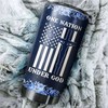 Toronto Maple Leafs NHL Tumbler - One Nation Under God Tumbler
