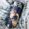 Toronto Maple Leafs NHL Tumbler - Strong Best Mom Ever Design Tumbler