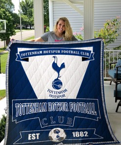 Tottenham Hotspur Football Club Quilt Blanket - For Fans of the Premier League
