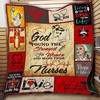 Treat the Strong Women in your life to this Nurse Life Quilt Bedding Set