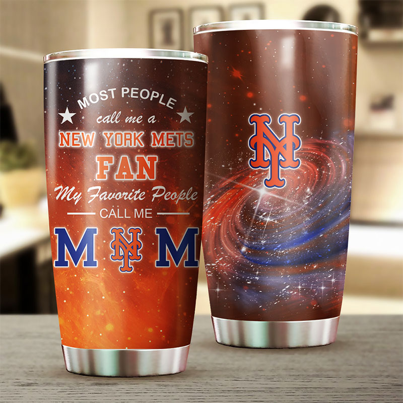Trendy New York Mets MLB Tumbler for Moms - Image 2