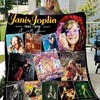 Tribute Janis Joplin Collection Quilt Bedding Set for Fans of the Singer