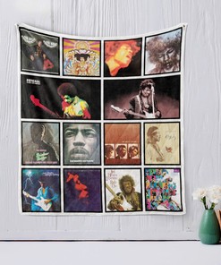 Tribute Jimi Hendrix - Music Inspired Quilt Bedding Set
