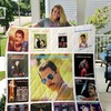 Tribute to Freddie Mercury Quilt Bedding Set with Artistic Design