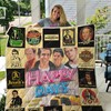 Tribute to the Four Season Happy Days Quilt Blanket for Nostalgia Fans