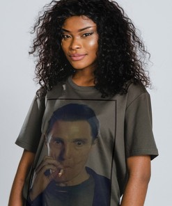 True Detective Rust Cohle Smoking Vintage Movie T-shirt for McConaughey Fans