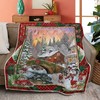 Turn any Room into a Country Christmas - Festive Quilt Blanket for Christmas Gift
