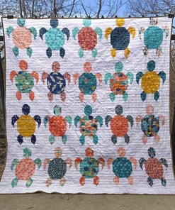 Turtle Quilt Bedding Set: Gorgeous and Soft Fleece Blanket