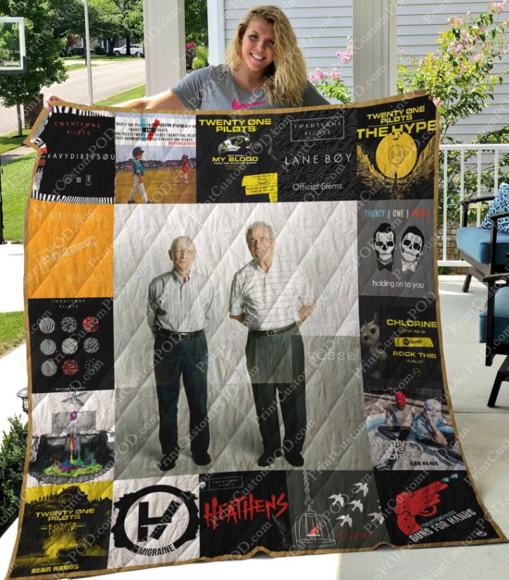 Twenty One Pilots Limited Edition Quilt Bedding Set - Perfect for Fans of the Hit Alternative Band