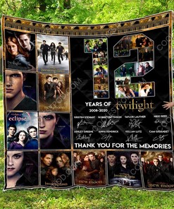 Twilight 2008-2020 12 Years Quilt Bedding Set
