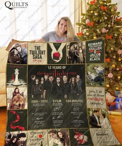 Twilight Saga Movie Collection Quilt Bedding Set for Fans