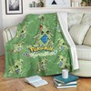 Tyranitar Fleece Blanket - Let's Go Pokemon Bedding for Fans