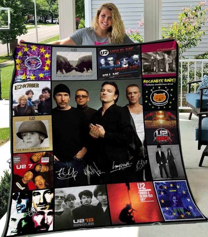 U2 M200513 Quilt Blanket for Classic Rock Fans