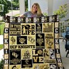 UCF Knights NCAA Quilt Blanket - Perfect for Knights Fans of Every Age