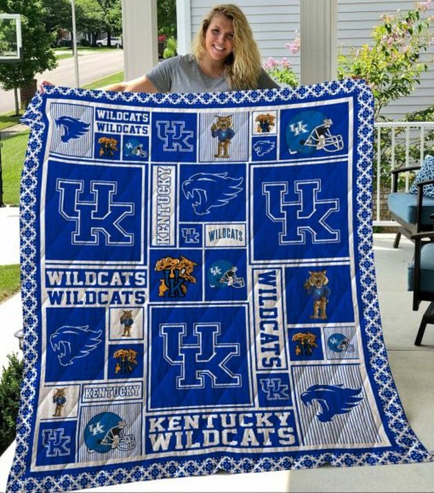 UK Wildcats Ncaa Kentucky Wildcats Collected Quilt Bedding Set