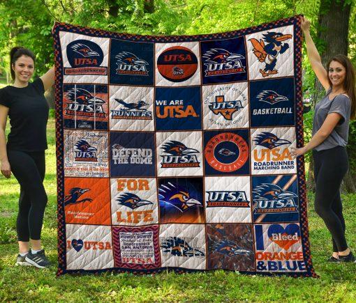 UTSAR Roadrunners Quilt Blanket: Ideal for Fans