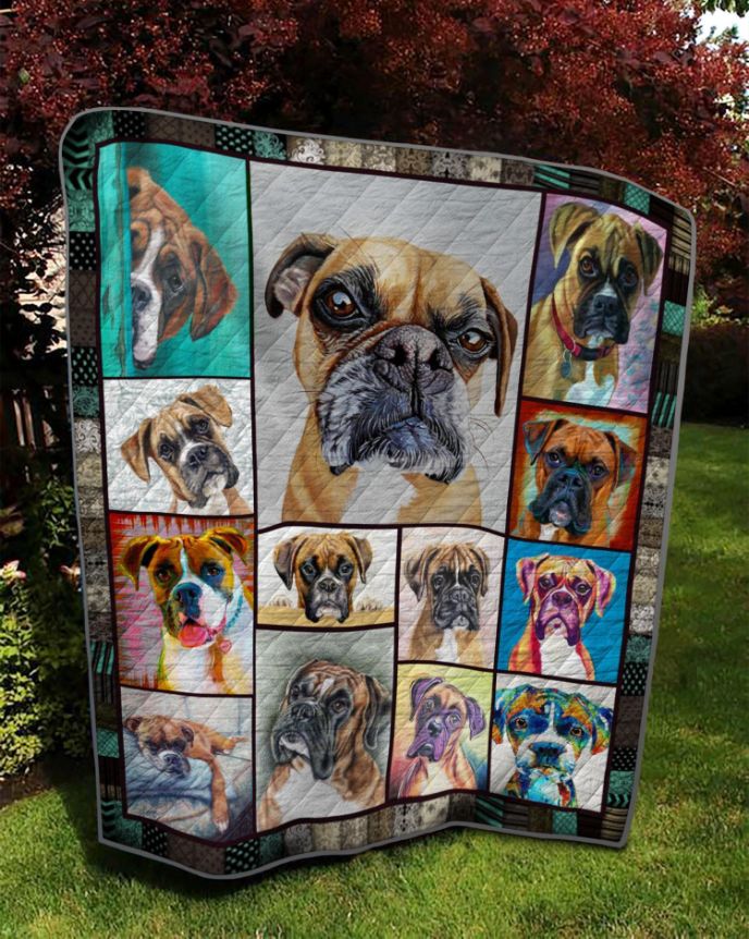 Ultimate Boxer Quilt Blanket for Style and Comfort