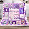 Unicorn Dreams Quilt Bedding Set for Granddaughter from Grandma
