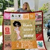 Unique Black Nurse Quilt Blanket - Great Customized Gifts for Nurses