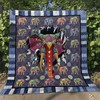 Unique Elephant Egyptian Quilt Blanket for Animal Lovers