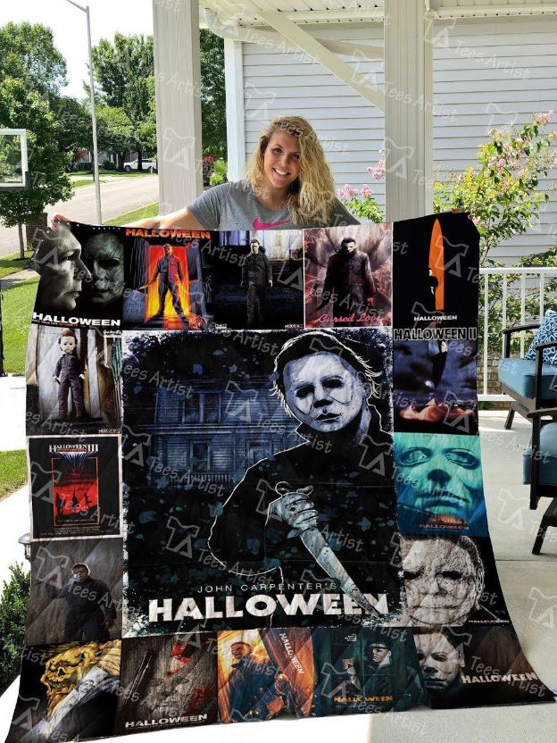 Unique Halloween Michael Myers Quilt Blanket for Fans