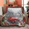 Unique Holiday Ride Quilt Blanket for Christmas Gift - Warm and Comfortable