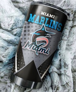 Unique Miami Marlins MLB Tumbler with a Distinctive Design