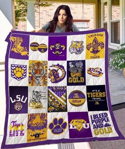 Unique Purple Louisiana Tech Bulldogs Quilt Blanket - for Fans Everywhere