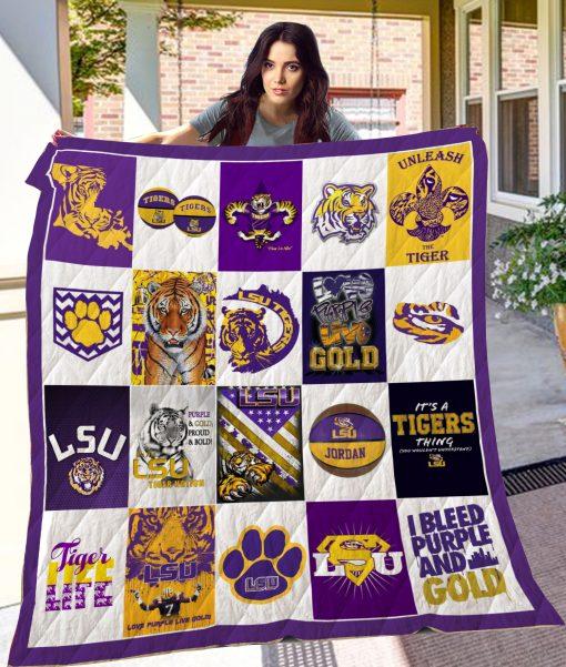 Unique Purple Louisiana Tech Bulldogs Quilt Blanket - for Fans Everywhere