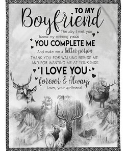 Unique Quilt Blanket to Show Your Love for Your Boyfriend - A Gift He Won't Forget